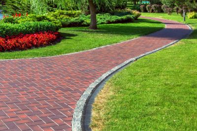 Brick Pathway Repair in Dripping Springs, TX