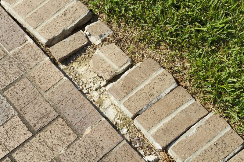 Brick Pathway Repair in Dripping Springs, TX