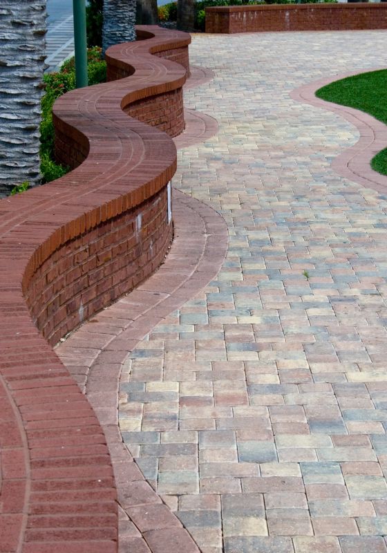Brick Pathway Repair in Dripping Springs, TX