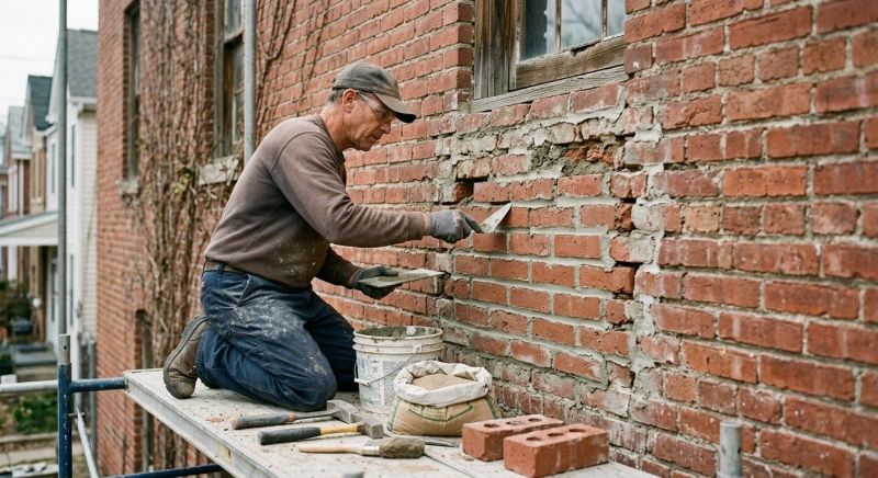 Brick Repair in Wimberley, TX