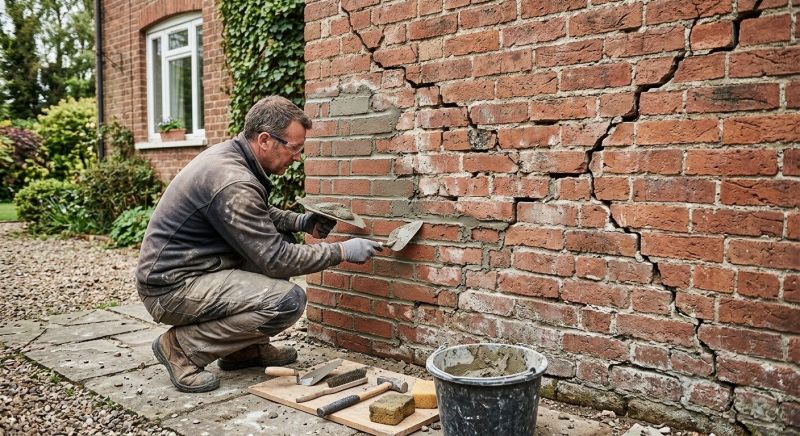 Brick Wall Repair in Cedar Park, TX