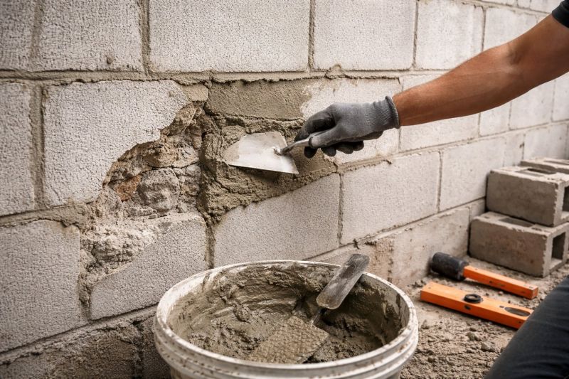 Concrete Block Repair in Horseshoe Bay, TX