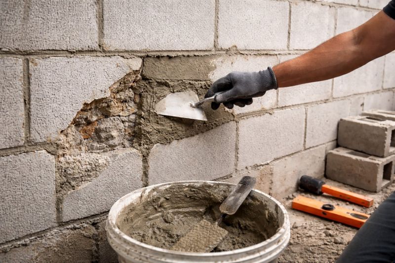 Concrete Block Repair in Manchaca, TX