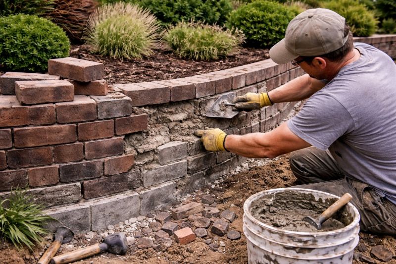 Retaining Wall Repair in Buda, TX