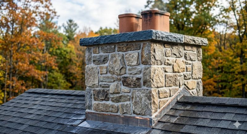 Stone Chimney Installation in Cedar Park, TX