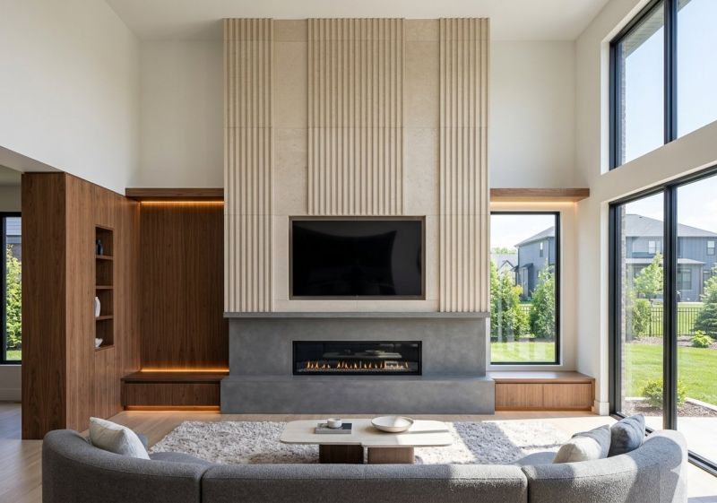 Stone Chimney Installation in Driftwood, TX