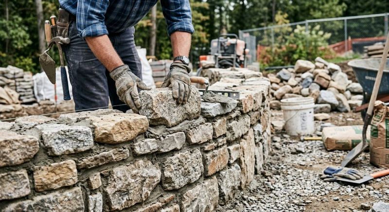 Stone Masonry Installation in Dripping Springs, TX