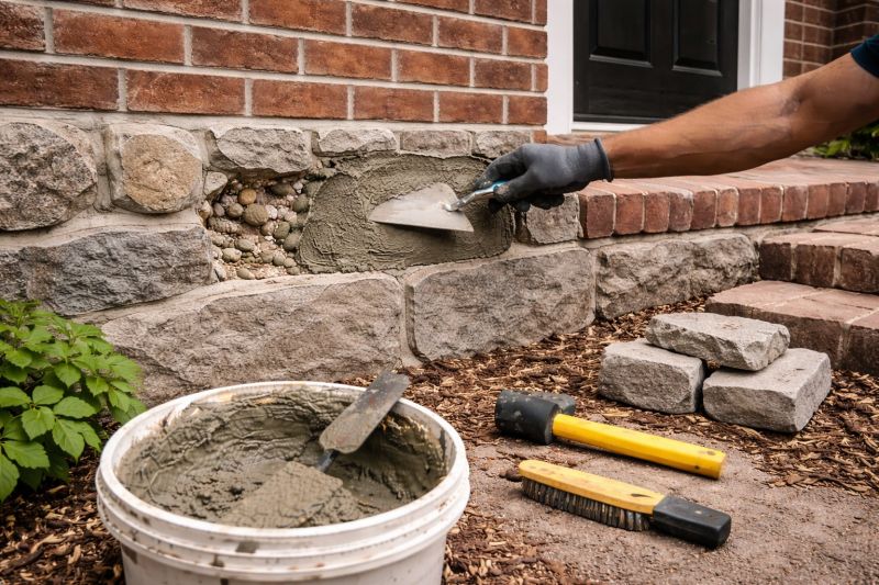 Stone Masonry Repair in Horseshoe Bay, TX