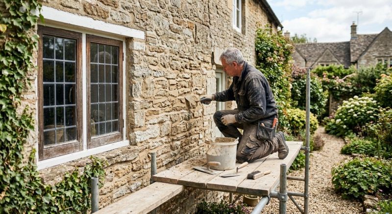 Stone Masonry Repair in Horseshoe Bay, TX